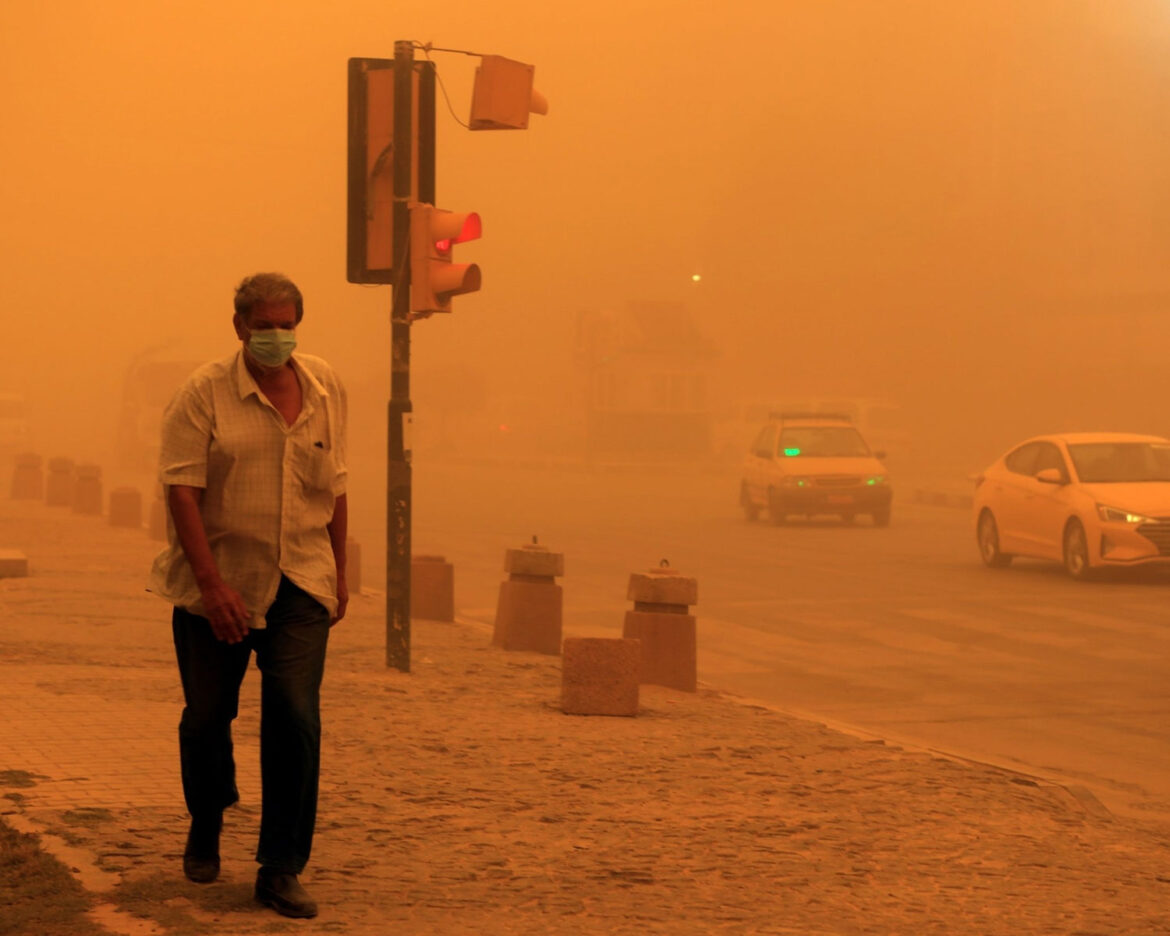 Iran-Dust-storm-Climate-change-effect