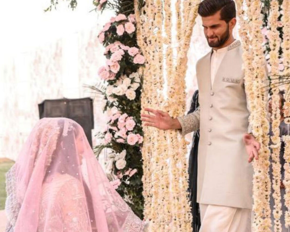 Shaheen-Shah-Afridi-Wedding-with-ansha-afridi