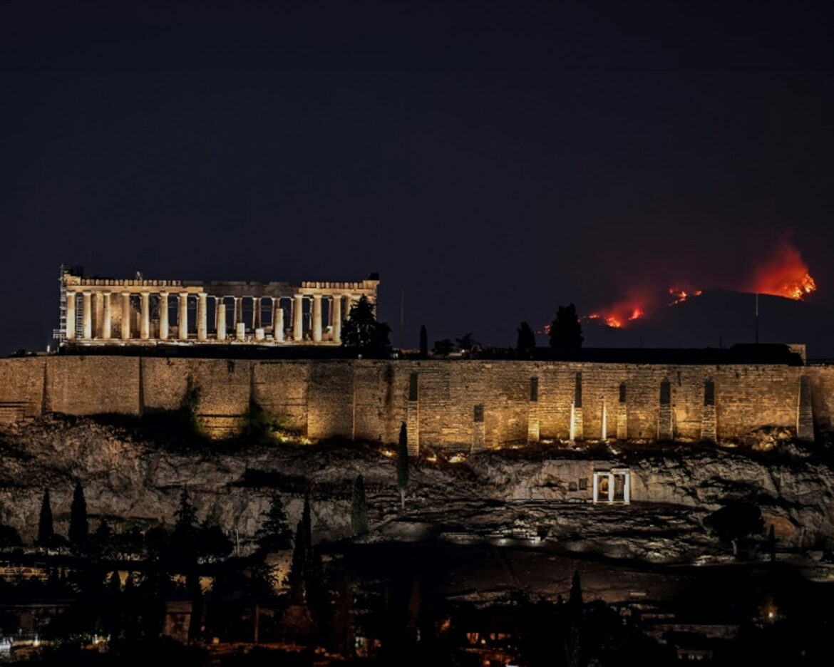 Athens-Greece-Fires
