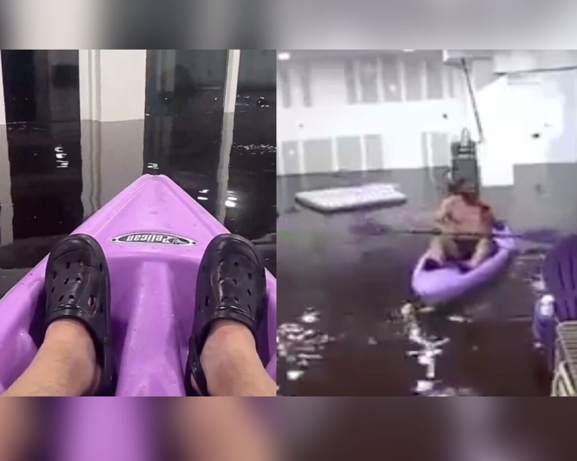 Kayaking-Flooding