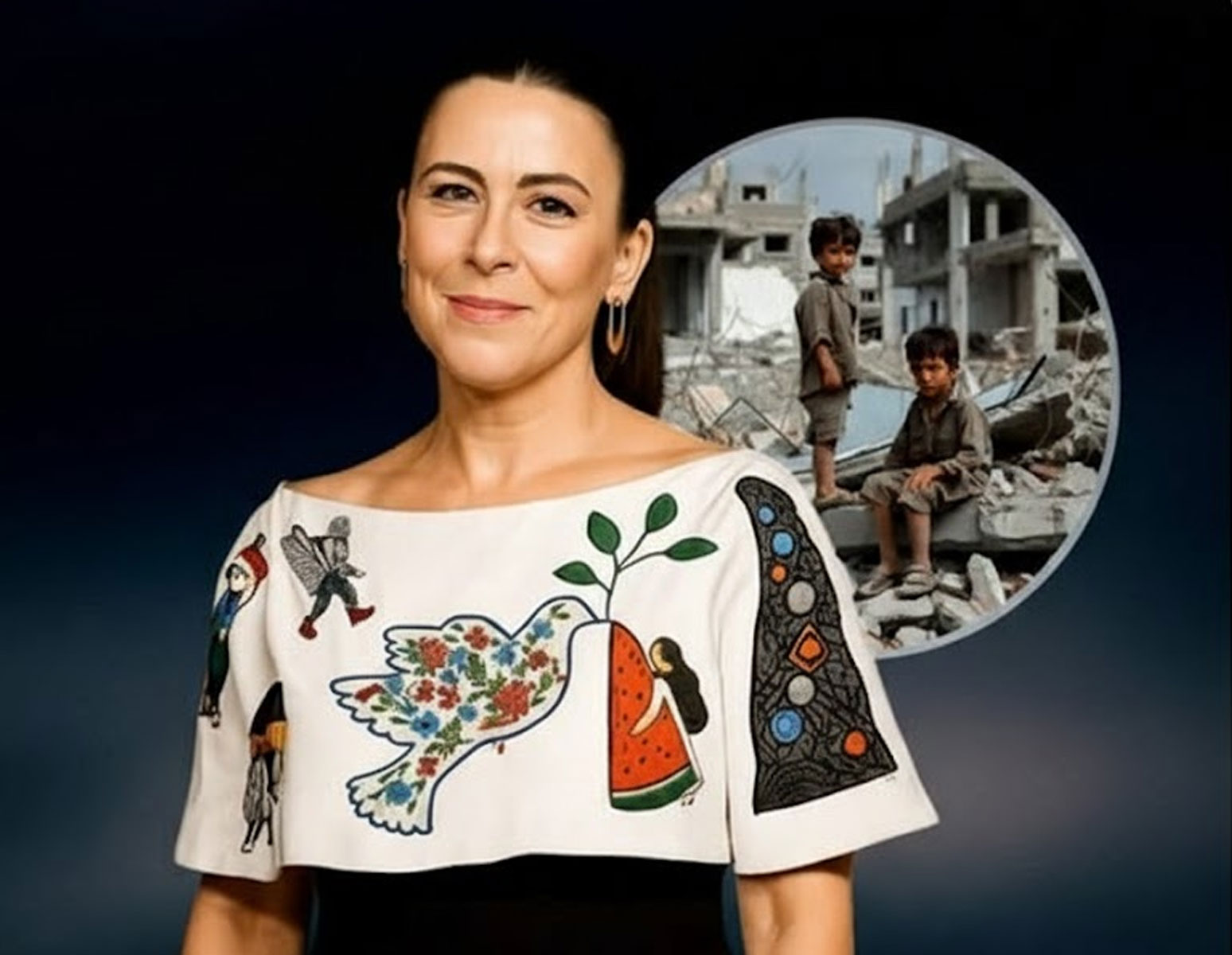 Kids’ YouTuber Wears Dress Designed with G@za Children’s Drawings