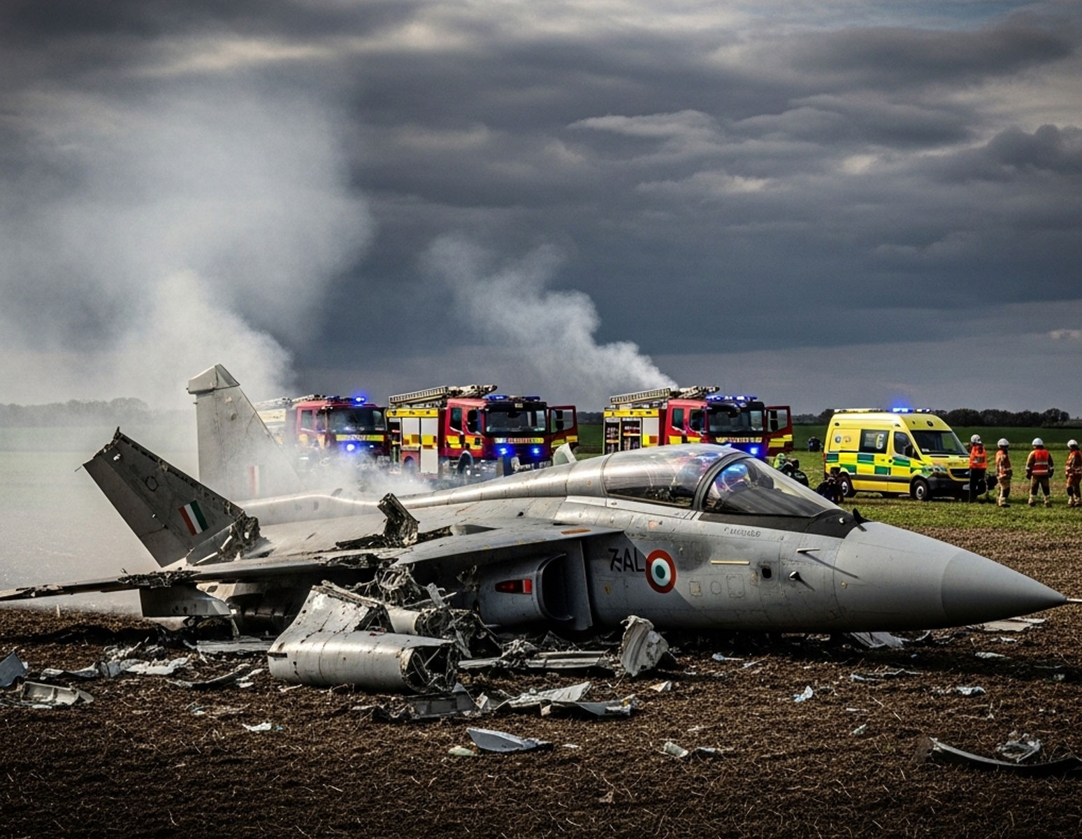 Fresh Setback for Indian Air Force as Tejas Fighter Jet Crashes